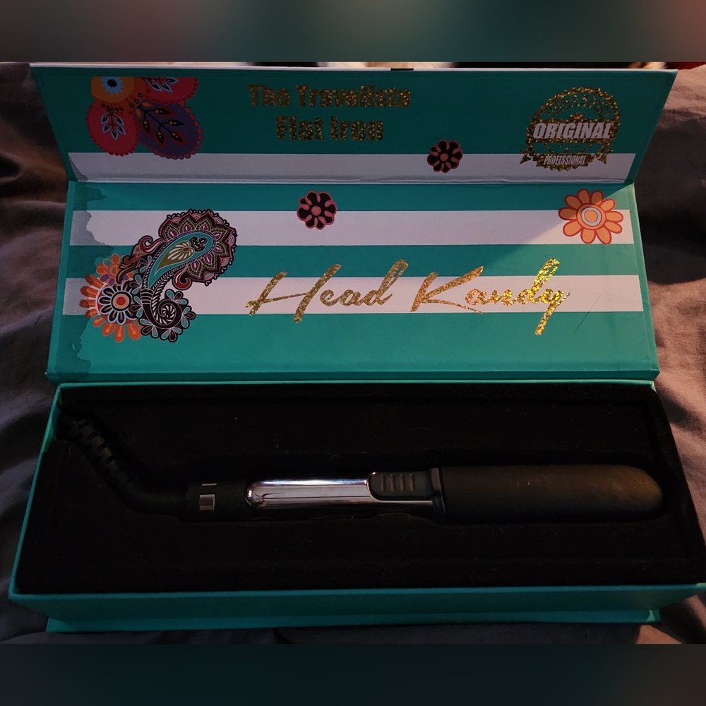 Brand New Head Kandy " The Travelista " Flat Iron